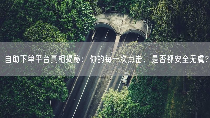 自助下单平台安全大起底：点击、隐私、交易隐患全揭秘